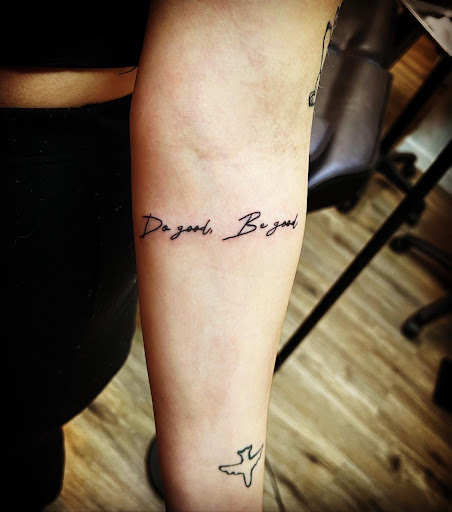 Explore blacksmith tattoo ideas, creative tattoo ideas in Spokane, available at Mystery Ink Tattoo