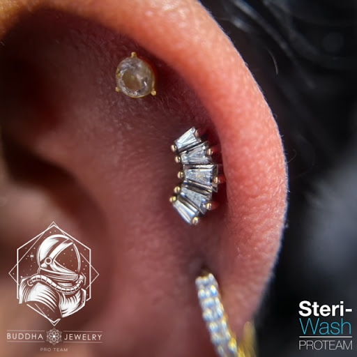 Explore heart tattoo ideas for ladies, creative tattoo ideas in Edison, available at Black Moon Piercing