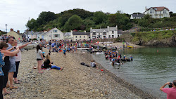 Photo de Littlehaven Beach entouré de montagnes