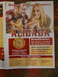 Alibaba à Suderburg menu