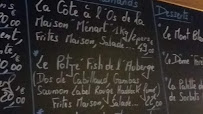 Restaurant français L'Auberge à Caëstre (le menu)