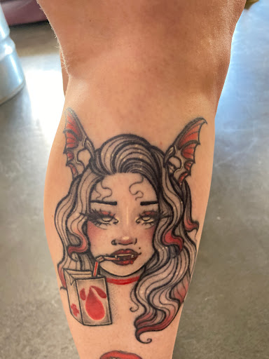 Explore m&m tattoo ideas, creative tattoo ideas in Clearwater, available at Foolish Pride 2 Tattoo Co.