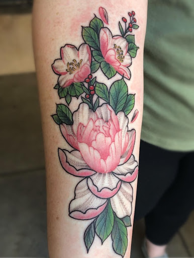 Explore japanese cloud tattoo ideas, creative tattoo ideas in Peoria, available at Iron Key Tattoo Studio Inc.