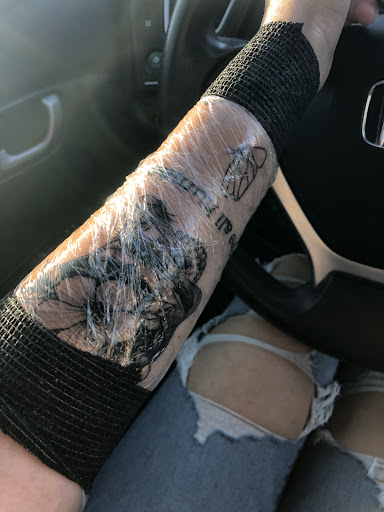 Explore phoenix rising tattoo ideas, creative tattoo ideas in Lubbock, available at Sinners & Saints Art Company