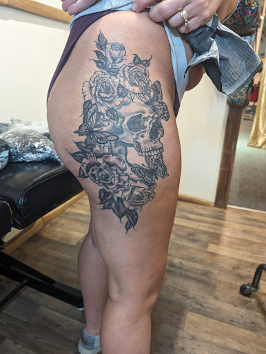 Explore tattoos for men ideas, creative tattoo ideas in Cornelia, available at Prismatic Pulse Tattoo