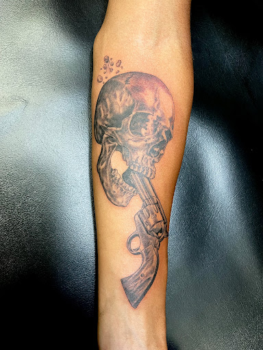 Explore i wear my heart on my sleeve tattoo ideas, creative tattoo ideas in Seaside, available at Creative Visions Ink Tattoo & Body Piercing Studio - Call for Appointment