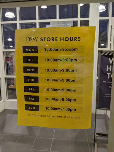 Shoe Store «DSW Designer Shoe Warehouse», reviews and photos, 344 Providence Hwy, Dedham, MA 02026, USA