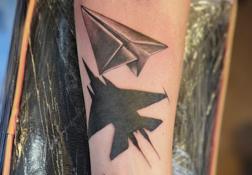 Explore female dragon tattoo ideas, creative tattoo ideas in San Diego, available at Bay Ink Tattoo & Piercing