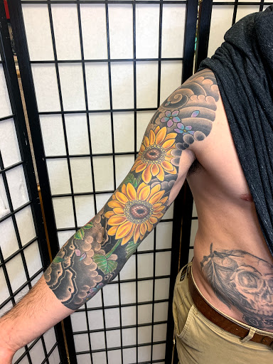 Find jack skellington tattoo ideas for your next unique tattoo in Yakima at Top Kat Tattoo