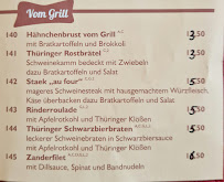 Carte du Eis Café & Bistro Zur Auszeit à Bad Langensalza