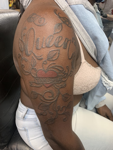 Explore tattoo ideas for nephew, creative tattoo ideas in Cranston, available at Kabloom Tattoo Studio