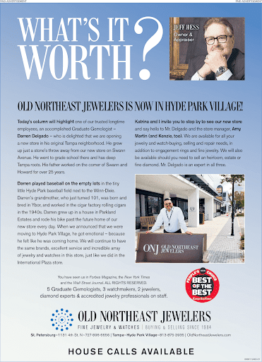 Jeweler «Old Northeast Jewelers», reviews and photos, 2223 N Westshore Blvd, Tampa, FL 33607, USA