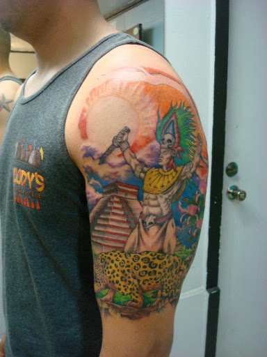 Explore fourth wing tattoo ideas, creative tattoo ideas in Honolulu, available at Rock Star Tattoos & Piercings