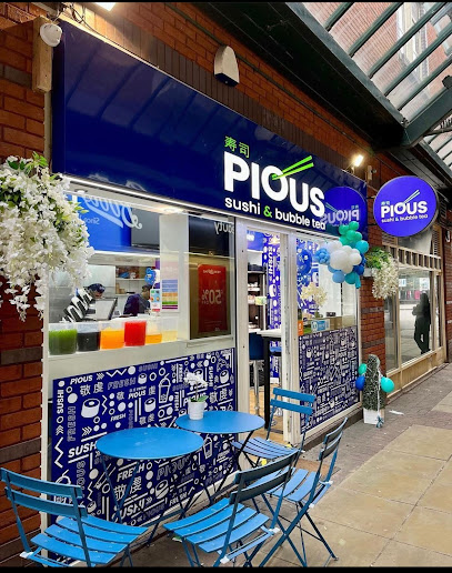 Pious Sushi & Bubble tea - Unit 3, Roman gate, 252 High St, Exeter EX4 3PZ, United Kingdom