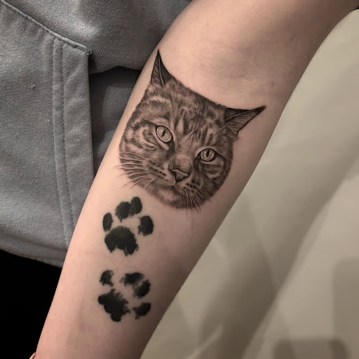 Explore usmc tattoo ideas, creative tattoo ideas in Cincinnati, available at Sisters Tattoo