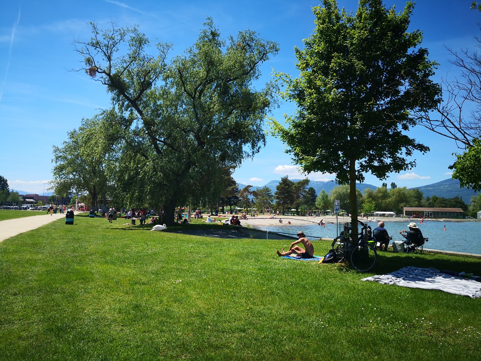 Foto von Plage d'Yverdon-les-Bains annehmlichkeitenbereich