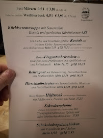 Weißbräu Huber à Freising menu