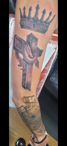 Explore tattoo ideas initials, creative tattoo ideas in Meridian, available at SK-Tattoo1