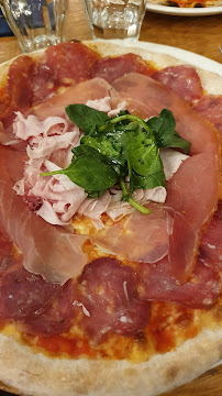 Prosciutto crudo du Restaurant français Popu Bistro à Pizza à Paris - n°18