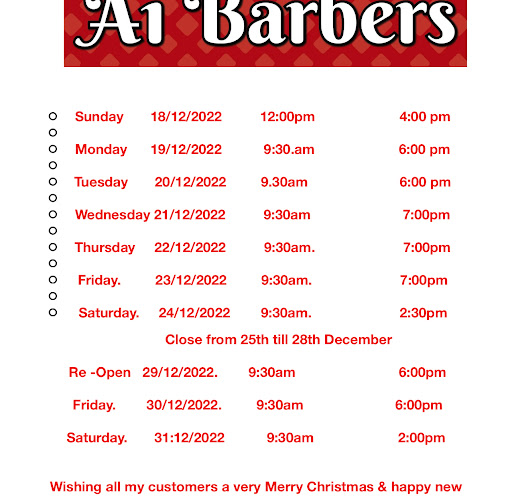 A1 Barbers in Ballymote, Co. Sligo