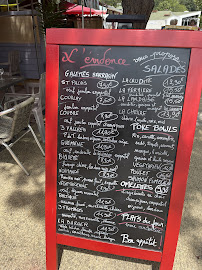 Menu du L'évidence à Saint-Palais-sur-Mer