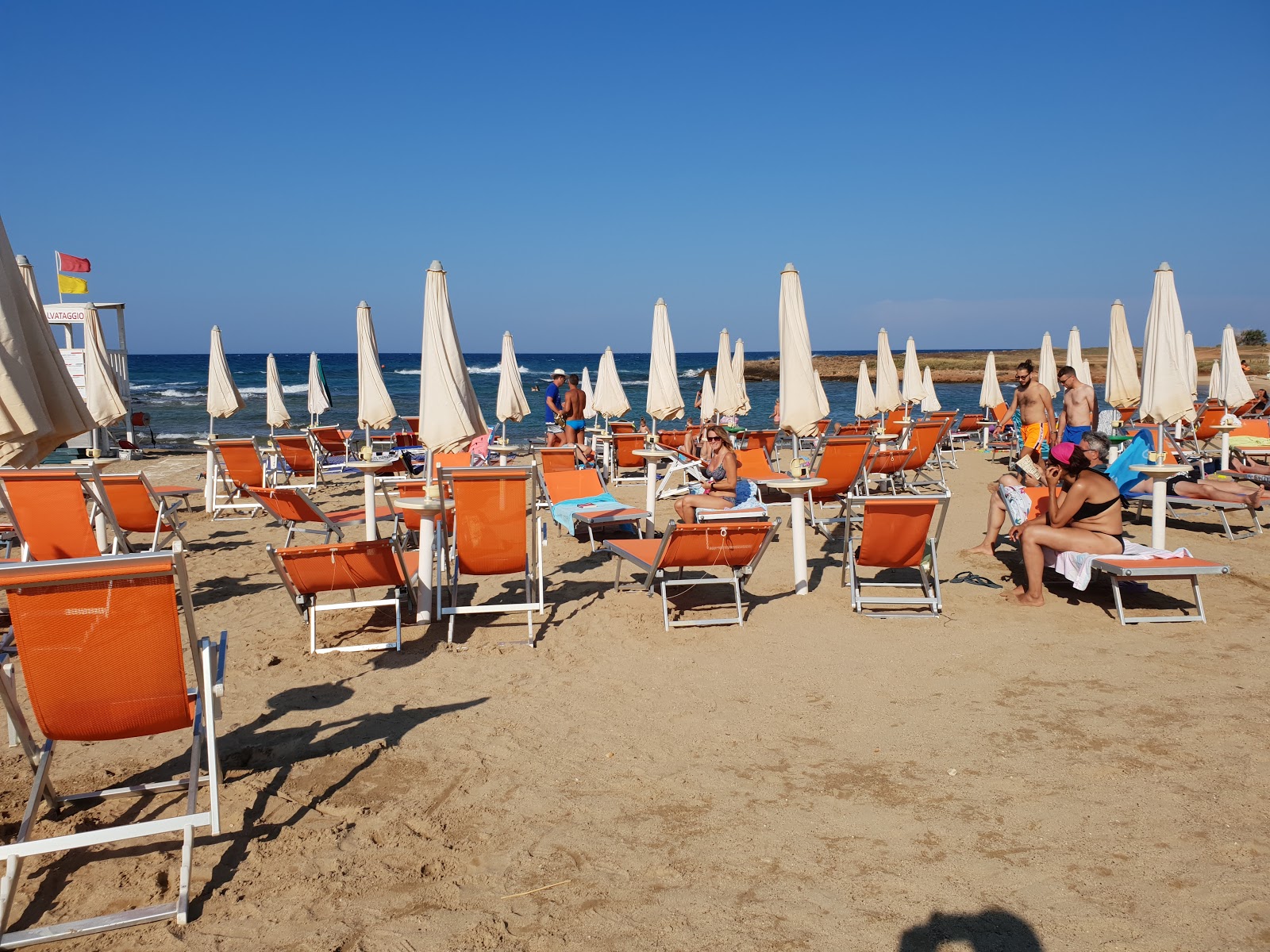 Photo de Torre Santa Sabina beach situé dans une zone naturelle