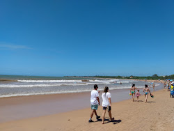 Foto von Ponta dos Fachos Strand und die siedlung
