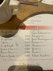 Restaurant Estaminet La Vieille France à Lille - menu / carte