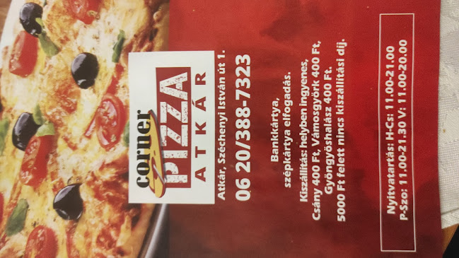 Corner Pizza Atkár - Pizza