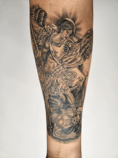 Explore greece tattoo ideas, creative tattoo ideas in Mcallen, available at House of Tattoos