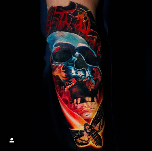 Explore goofy tattoos ideas, creative tattoo ideas in Buford, available at Inked Arts Tattoo Studio