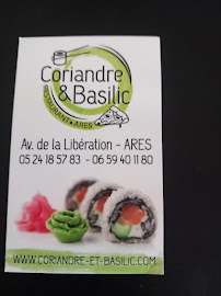 Sushi du Restaurant de sushis Pink Sushi Bar devient Coriandre & Basilic à Arès - n°3