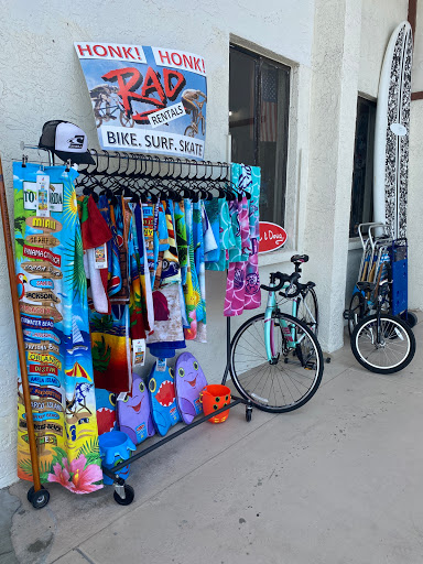 Bicycle Store «Rad Bicycles, Boards, Hobbies & Sup & Kayak Rentals», reviews and photos, 1401 Gulf Blvd #5, Indian Rocks Beach, FL 33785, USA
