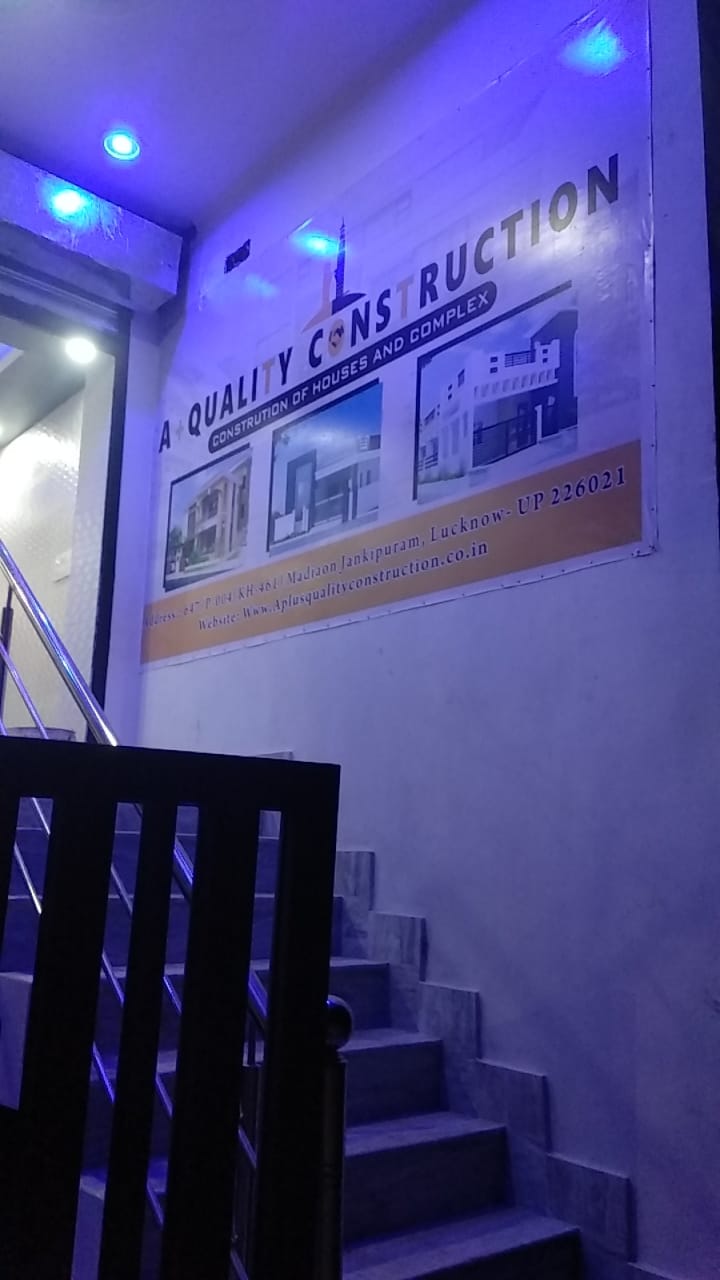 A Plus Quality Construction.