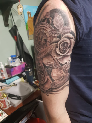 Explore harley tattoo ideas, creative tattoo ideas in Albuquerque, available at Archetype Tattoo Studio