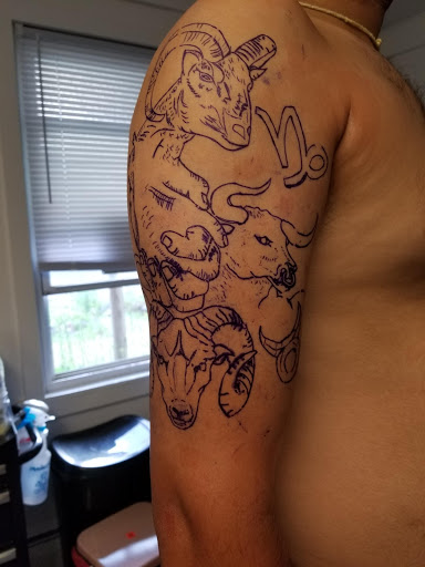 Explore angry tattoo ideas, creative tattoo ideas in Windsor Locks, available at Reigning Ink Tattoo Studio