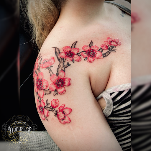 Explore family tattoo ideas for men, creative tattoo ideas in Grovetown, available at Art Collective Tattoos & Piercings