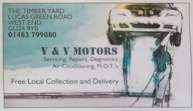Reviews of V & V Motors in Woking - Auto repair shop