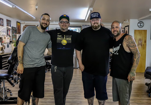 Explore mexican tattoo sleeve ideas, creative tattoo ideas in Yuba City, available at Artistic Temple Social Club