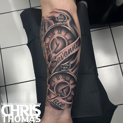 Explore lewis capaldi tattoo ideas, creative tattoo ideas in Sherwood, available at Golden Lotus Tattoo Studio
