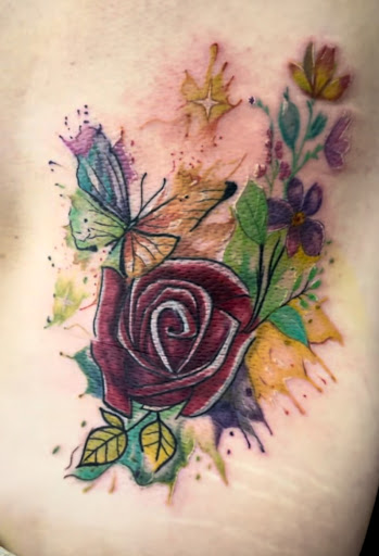 Explore fern tattoo ideas, creative tattoo ideas in Puyallup, available at JoelRiosTattoos LLC