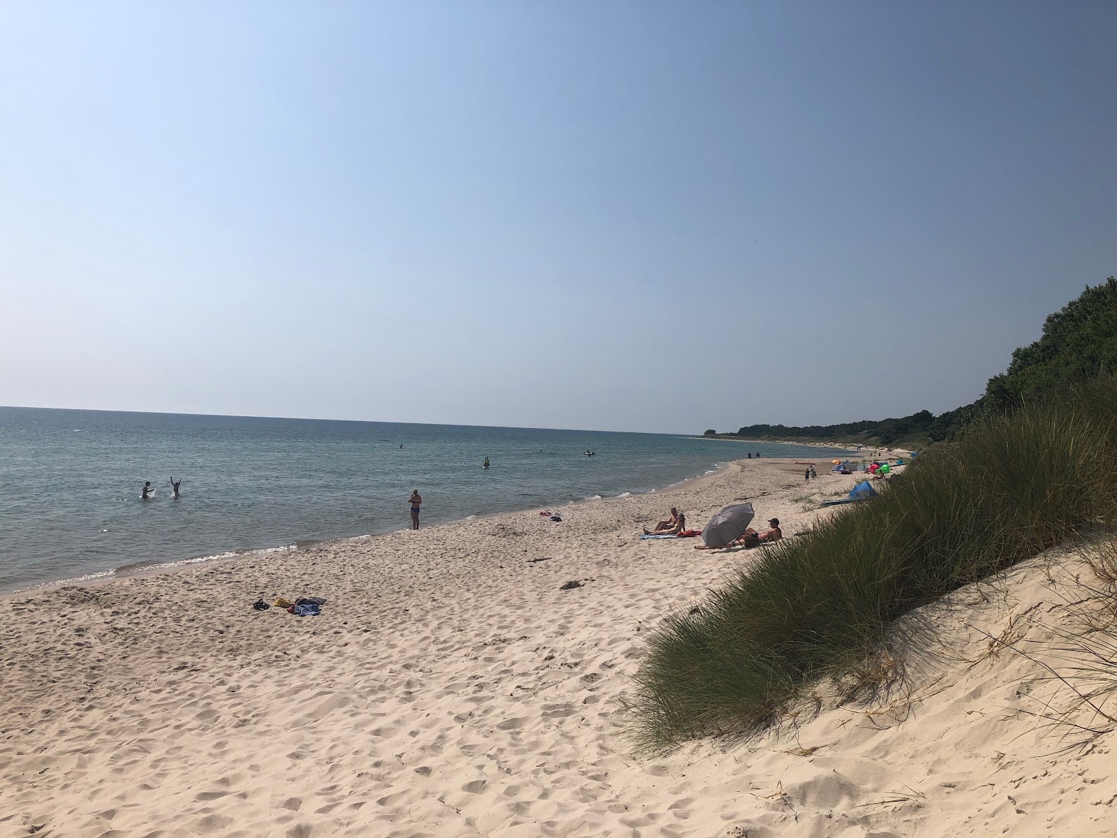 Foto von Somarken Bornholm mit heller sand Oberfläche