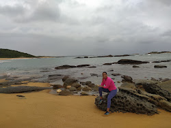Praia Janela da Ilha'in fotoğrafı geniş bir kıyı şeridi ile birlikte
