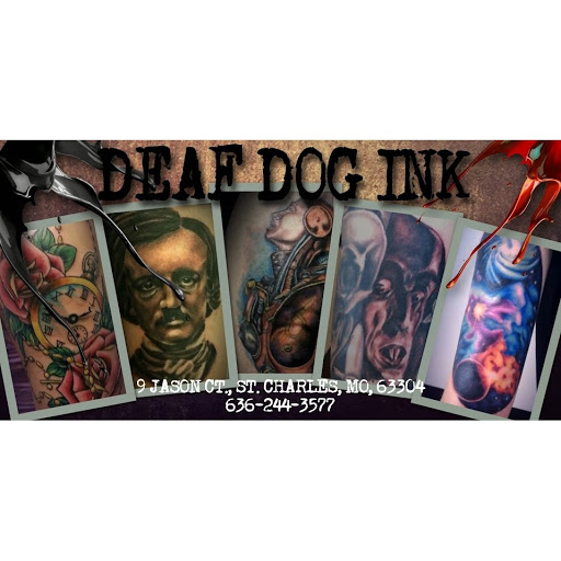Tattoo Shop «Deaf Dog Ink Tattoo Studio», reviews and photos, 9 Jason Ct, St Charles, MO 63304, USA
