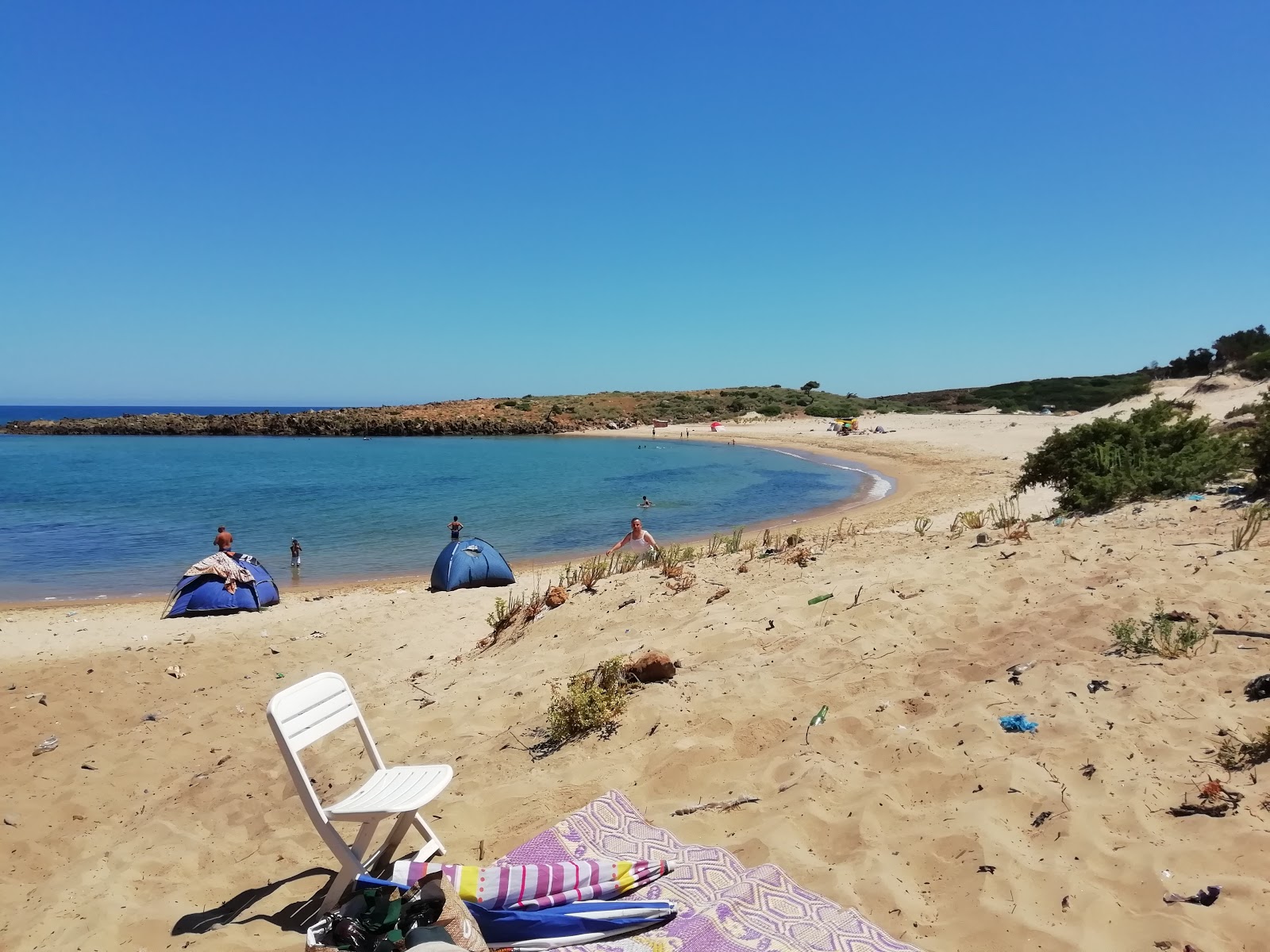 Foto von Plage Lamboucher shaty lmbwshyr mit beiger sand Oberfläche