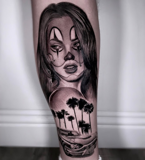 Explore male sleeve tattoo ideas, creative tattoo ideas in Georgetown, available at Iron Rite Tattoo South