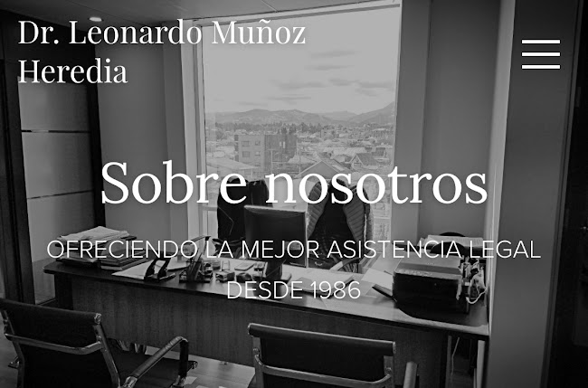 DR. LEONARDO MUÑOZ HEREDIA. CONSULJURIS