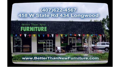 Better Than New Pre Owned Furniture, 458 FL-434, Longwood, FL 32750, USA, 