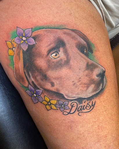 Explore billie eilish tattoos ideas, creative tattoo ideas in Wooster, available at Embellish Tattoo Company