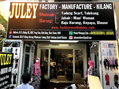 Hình Ảnh JULEY Factory Kilang Wholesale Borong Vietnam Telekung Tudung Scarf Baju